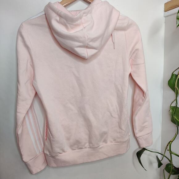 Adidas NWT Baby Pink Pullover Hoodie Sweater Size Small - Picture 5 of 16
